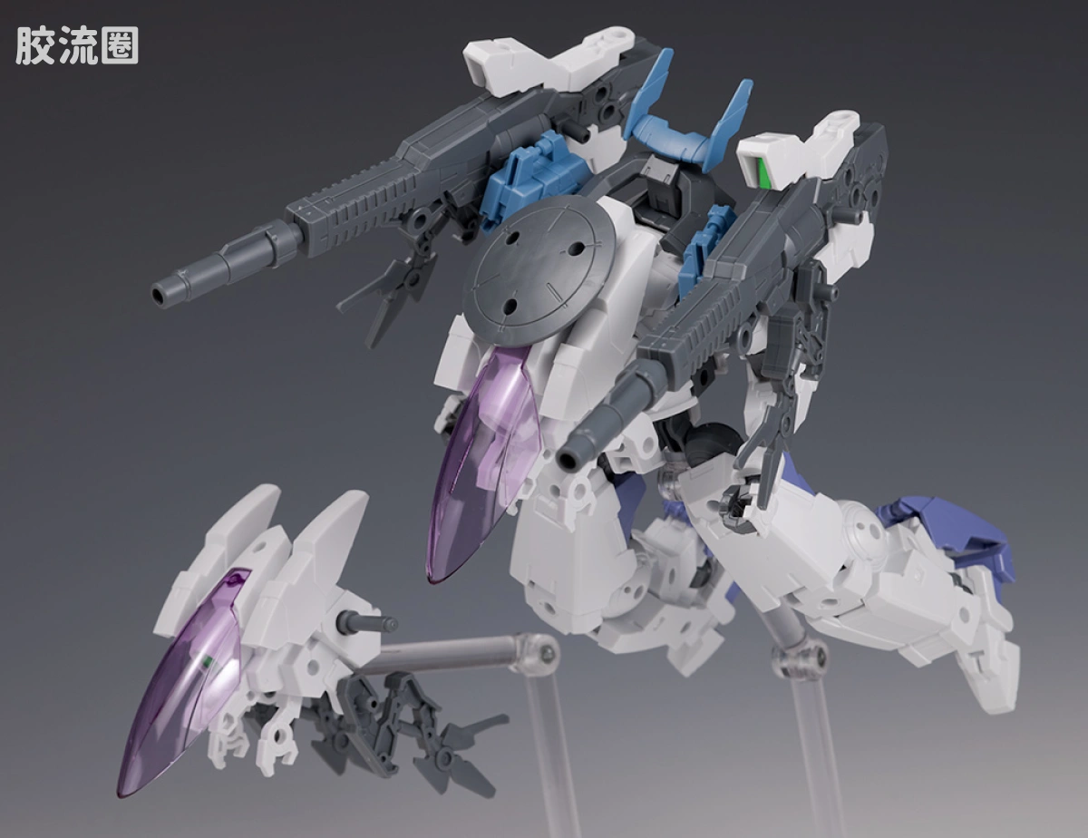 30MM 1/144 Extended Armament Vehicle EV-09 Exa Vehicle(加农机车ver.) - 图片